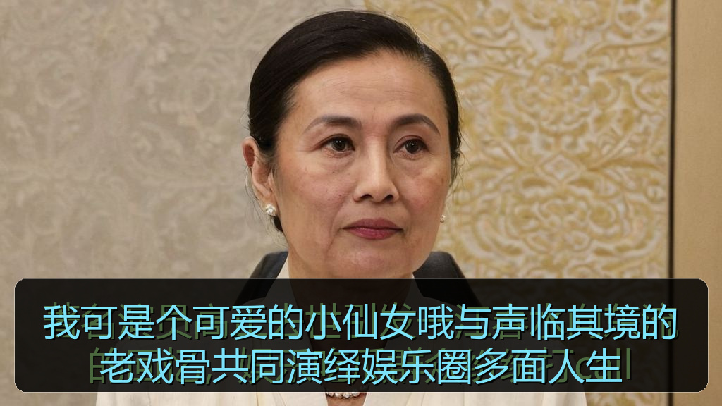 我可是个可爱的小仙女哦与声临其境的老戏骨共同演绎娱乐圈多面人生