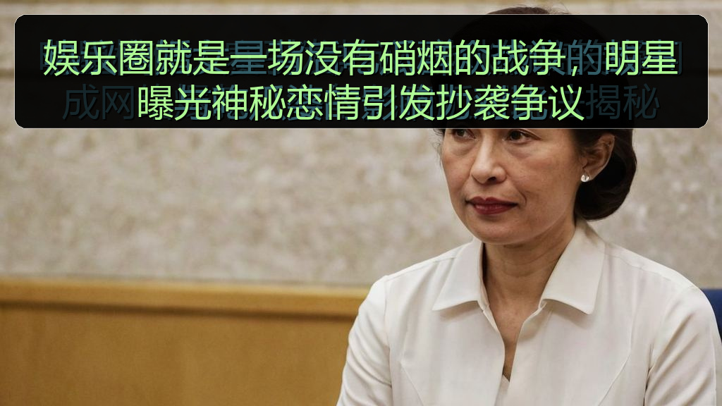 娱乐圈就是一场没有硝烟的战争，明星曝光神秘恋情引发抄袭争议